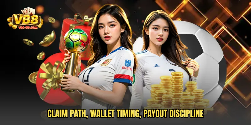 Claim path, wallet timing, payout discipline