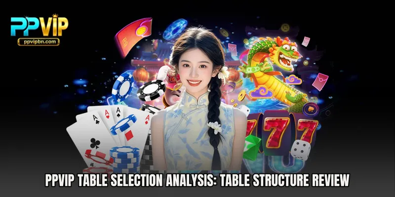 PPVIP Table Selection Analysis: Table Structure Review